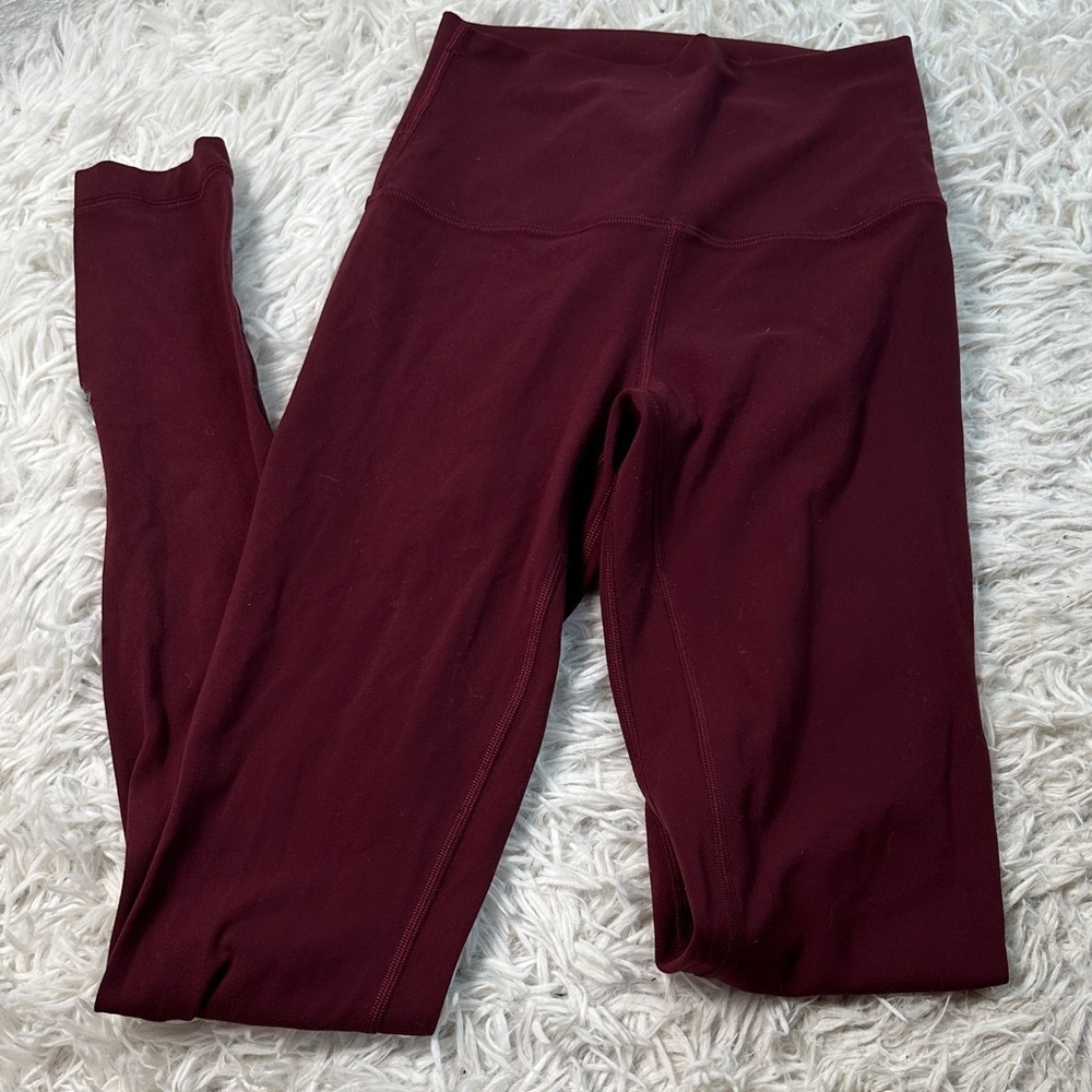 Lululemon Align Pant 31" Garnet